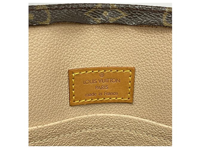 Bolso Tote Monogram Louis Vuitton Sac Plat Castaño - vista 5