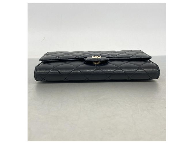 Portafoglio a spalla con catena Chanel Matelassé Nero - vista 3