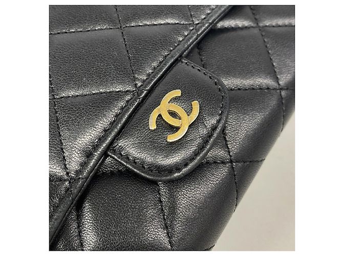 Portafoglio a spalla con catena Chanel Matelassé Nero - vista 9