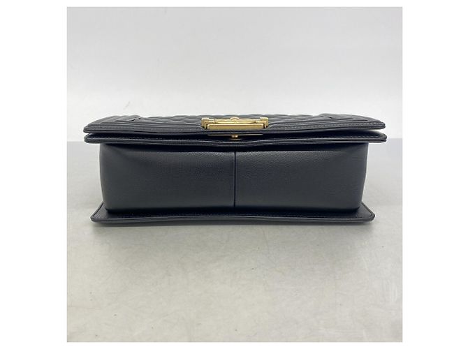 Bolso de hombro Chanel Boy Chain Negro - vista 3