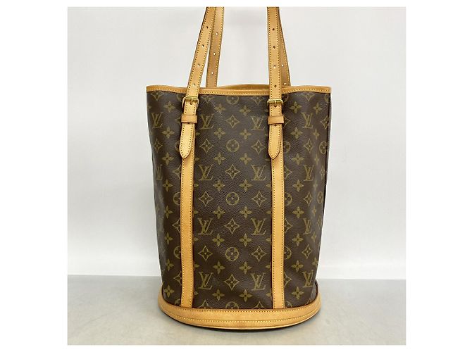 Bolso Tote Louis Vuitton Monogram Bucket GM Castaño - vista 10