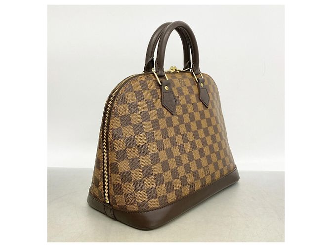 Borsa a mano Louis Vuitton Damier Alma N51131 Ebene Damier ebene - vista 2