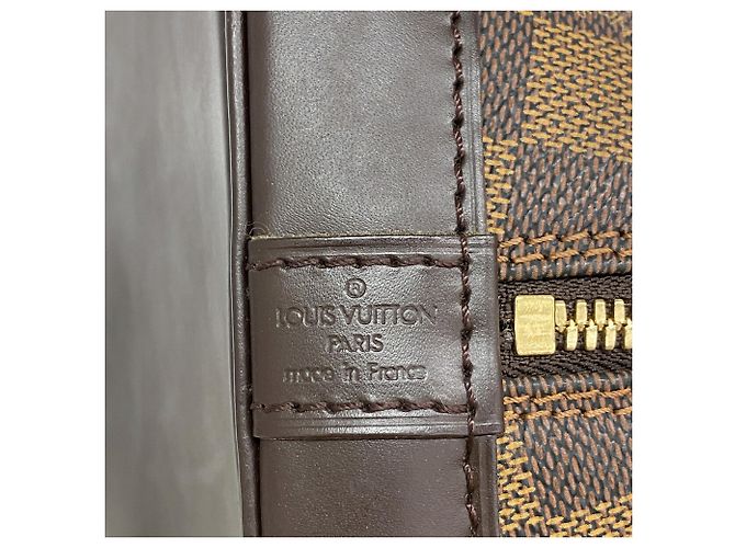 Borsa a mano Louis Vuitton Damier Alma N51131 Ebene Damier ebene - vista 5