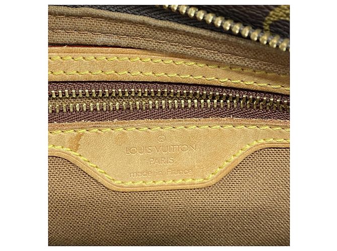 Bolso de hombro Louis Vuitton Monogram Trotteur Castaño - vista 5