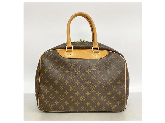 Borsa Louis Vuitton Monogram Deauville M47270 Marrone - vista 11