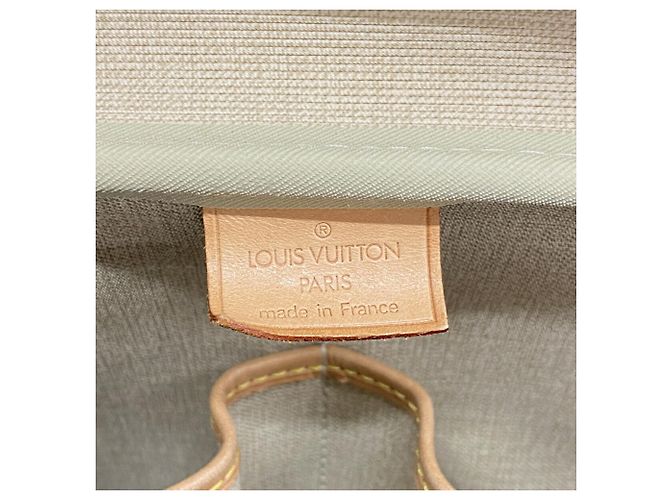 Borsa Louis Vuitton Monogram Deauville M47270 Marrone - vista 5