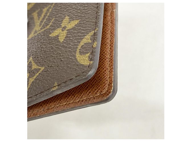 Louis Vuitton Monogram Organizer de Poche Card Case Marrone - vista 6