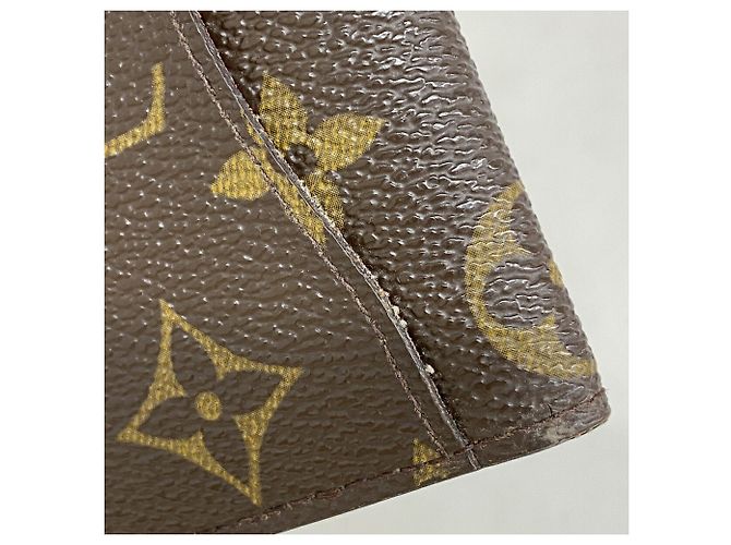 Louis Vuitton Monogram Organizer de Poche Card Case Marrone - vista 7