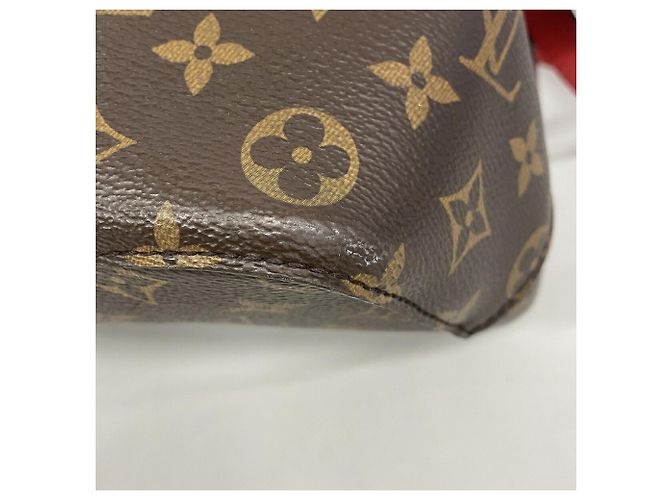 Néonoé Borsa a tracolla Louis Vuitton Monogram NeoNoe M44021 Marrone Rosso - vista 6