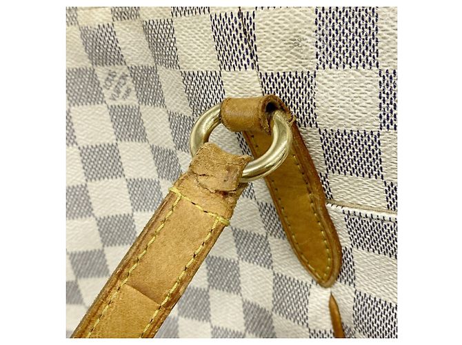 Louis Vuitton Damier Azur Totally PM Tote Bag Weiß - Ansicht 10
