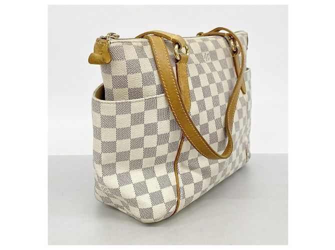 Louis Vuitton Damier Azur Totally PM Tote Bag Weiß - Ansicht 2