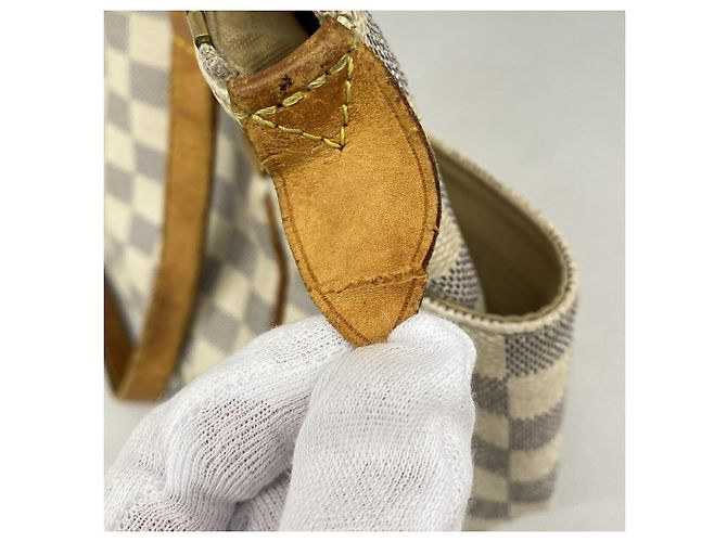 Louis Vuitton Damier Azur Totally PM Tote Bag Weiß - Ansicht 8