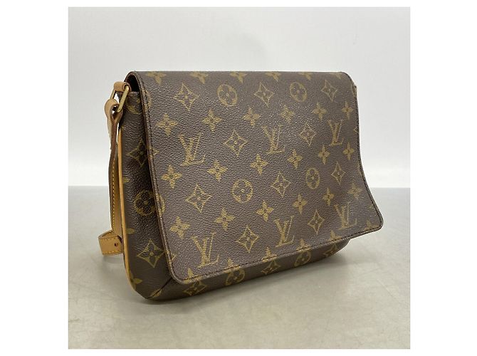Louis Vuitton Monogram Musette Tango Schultertasche Braun - Ansicht 2