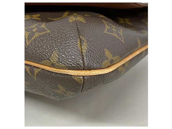 Louis Vuitton Monogram Musette Tango Schultertasche Braun - Ansicht 6