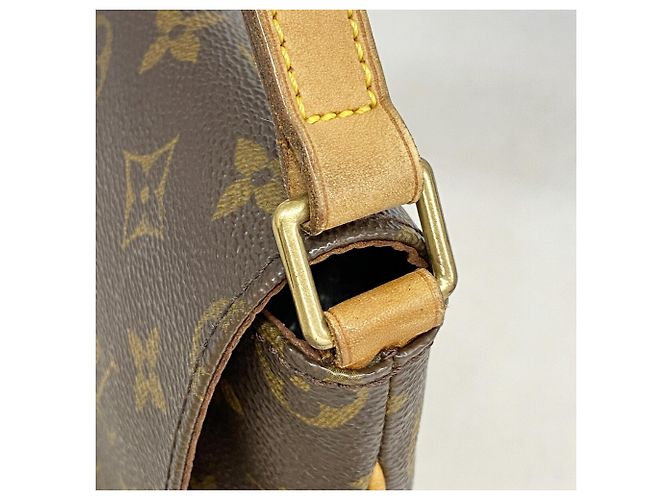 Louis Vuitton Monogram Musette Tango Schultertasche Braun - Ansicht 8