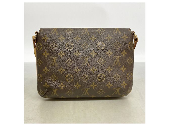 Louis Vuitton Monogram Musette Tango Schultertasche Braun - Ansicht 9