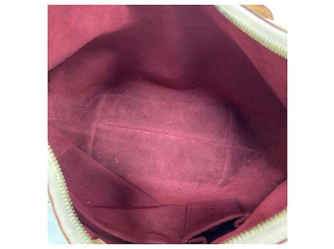 Louis Vuitton Monogram Multicolor Greta Schultertasche Weiß - Ansicht 4
