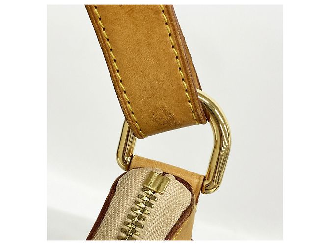 Louis Vuitton Monogram Multicolor Greta Schultertasche Weiß - Ansicht 9