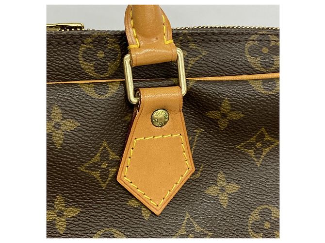Louis Vuitton Monogram Portedocuments Voyage Handtasche Braun - Ansicht 10