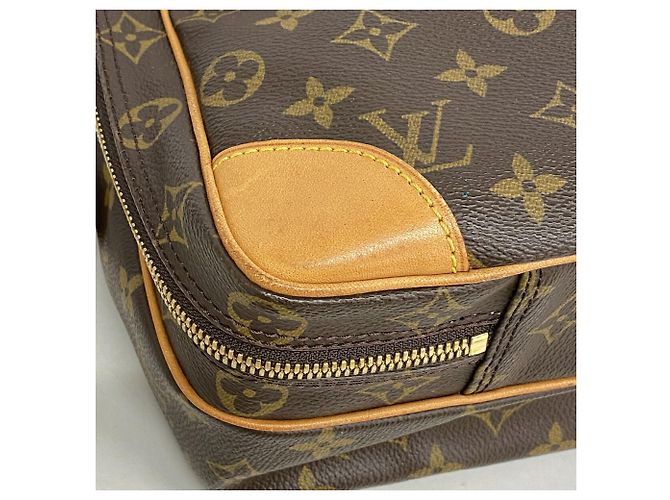 Louis Vuitton Monogram Portedocuments Voyage Handtasche Braun - Ansicht 6