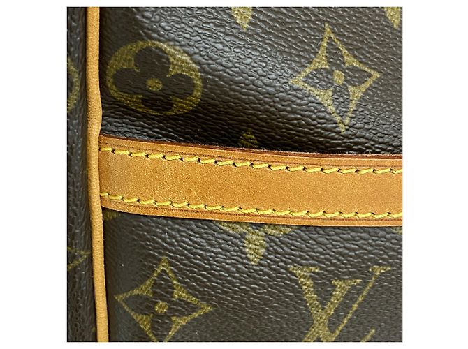 Louis Vuitton Monogram Portedocuments Voyage Handtasche Braun - Ansicht 7