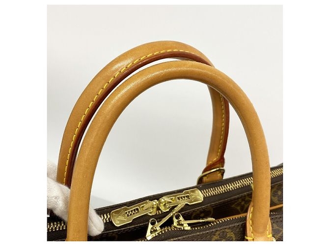 Louis Vuitton Monogram Portedocuments Voyage Handtasche Braun - Ansicht 8