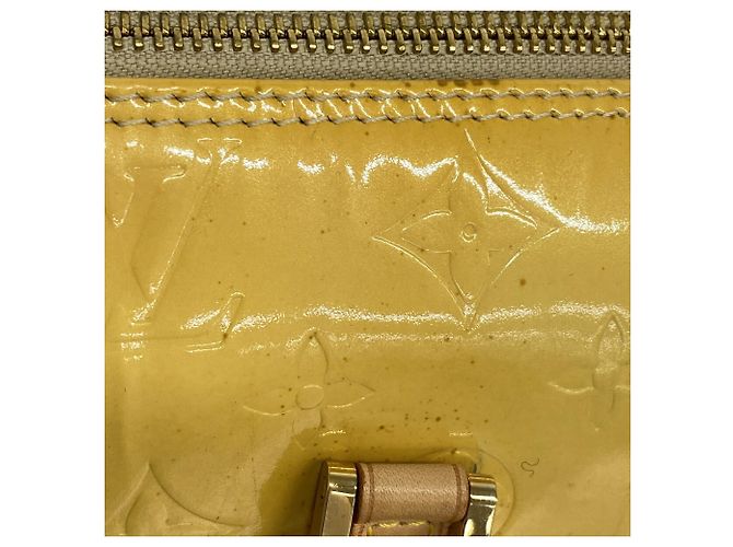 Louis Vuitton Vernis Bedford Handtasche Beige - Ansicht 11
