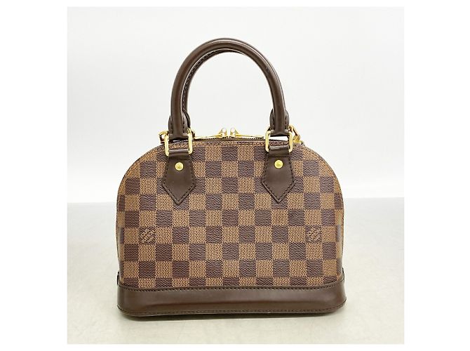 Borsa Louis Vuitton Damier Alma BB N41221 Damier ebene - vista 11