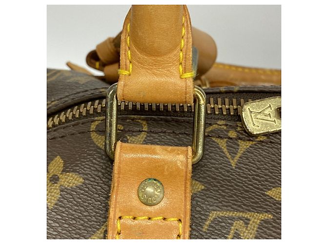 Keepall Bolsa Boston Louis Vuitton Marrom - vista 10