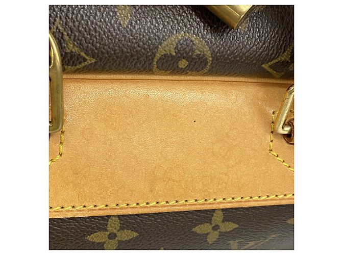Louis Vuitton Monogram Deauville Handtasche Braun - Ansicht 10