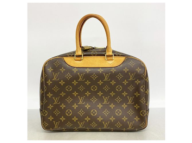 Louis Vuitton Monogram Deauville Handtasche Braun - Ansicht 11