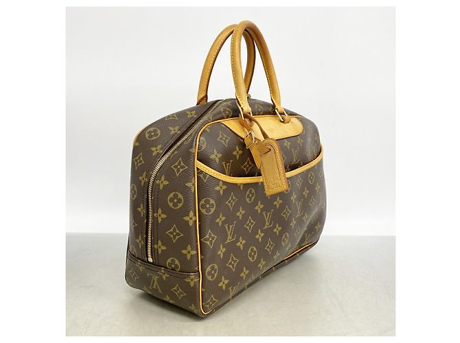 Louis Vuitton Monogram Deauville Handtasche Braun - Ansicht 2