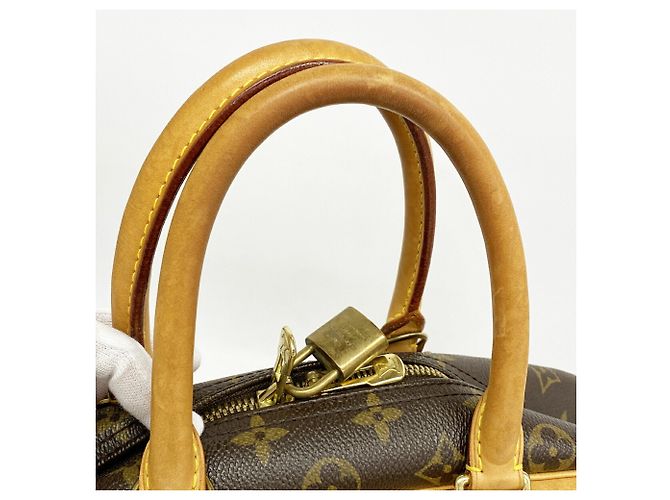 Louis Vuitton Monogram Deauville Handtasche Braun - Ansicht 8