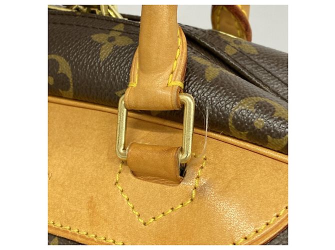 Louis Vuitton Monogram Deauville Handtasche Braun - Ansicht 9