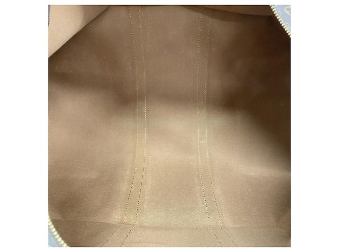 Louis Vuitton Boston Monogram Keepall 55 Castaño - vista 4