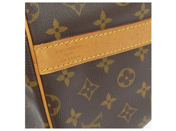 Louis Vuitton Keepall Bandouliere Monogram Canvas 60 Marrone - vista 4