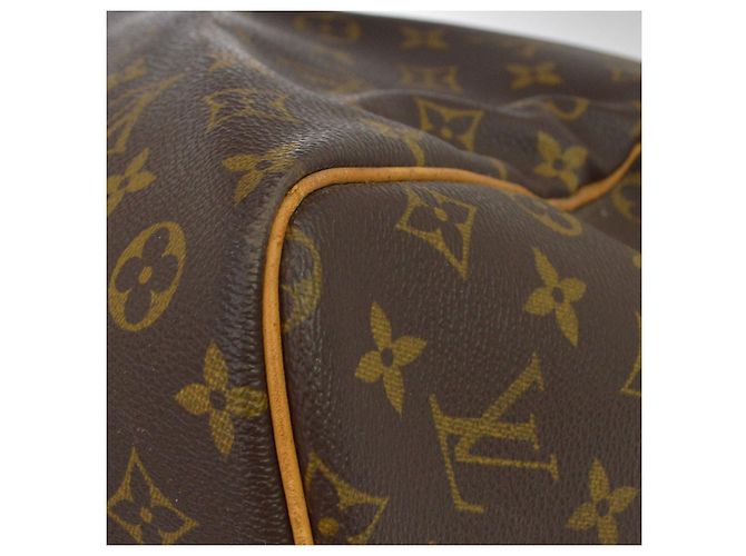 Louis Vuitton Keepall Bandouliere Monogram Canvas 60 Marrone - vista 7