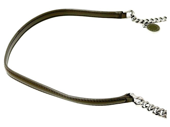 Stella Mc Cartney Borsa a tracolla Stella McCartney Falabella Box Khaki Cachi - vista 14