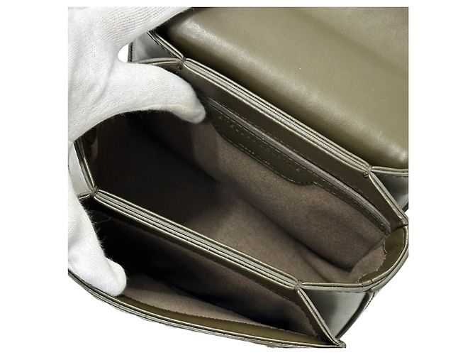 Stella Mc Cartney Borsa a tracolla Stella McCartney Falabella Box Khaki Cachi - vista 5