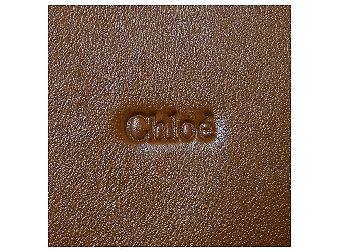 Chloé Handtasche aus Raffia und Leder in Braun - Ansicht 6