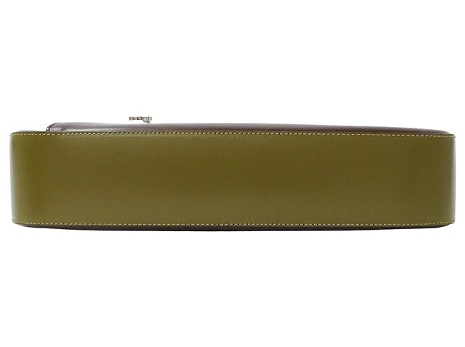 Borsa a tracolla in pelle Salvatore Ferragamo Marrone Cachi - vista 3