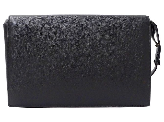 Borsa a tracolla in pelle nera Salvatore Ferragamo Nero - vista 2