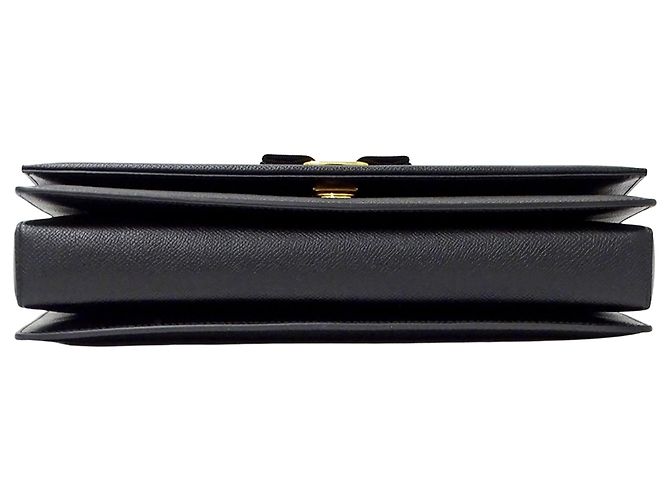 Borsa a tracolla in pelle nera Salvatore Ferragamo Nero - vista 3