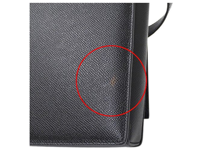 Borsa a tracolla in pelle nera Salvatore Ferragamo Nero - vista 8