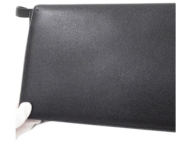 Borsa a tracolla in pelle nera Salvatore Ferragamo Nero - vista 9