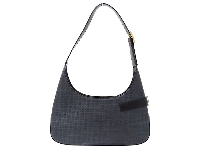 Gancini Borsa a tracolla in pelle grigia Salvatore Ferragamo Marrone - vista 2