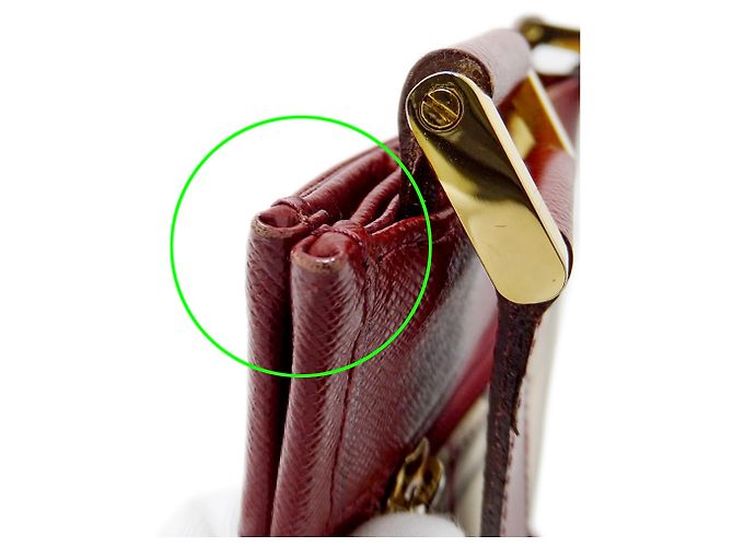 Burberry Schultertasche aus Canvas Beige Bordeaux - Ansicht 10