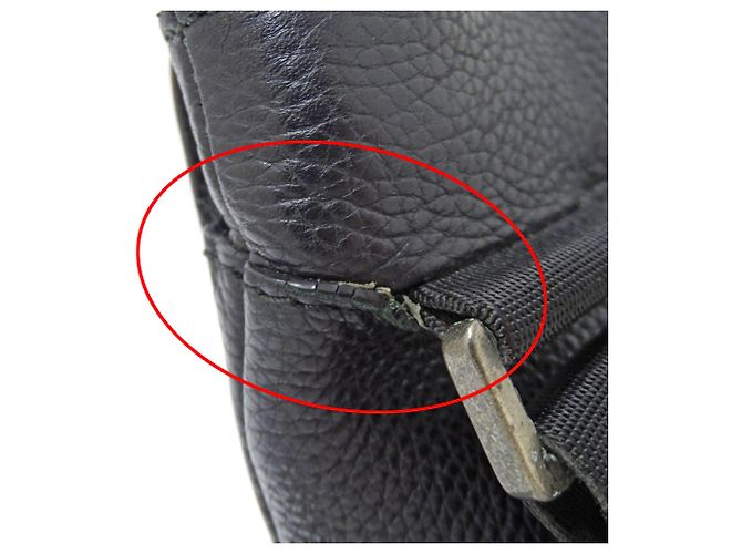 Borsa a tracolla in pelle nera Salvatore Ferragamo Nero - vista 13