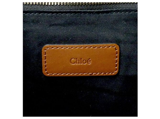 Chloé Schulter- und Tote-Bag aus schwarzem Canvas - Ansicht 6