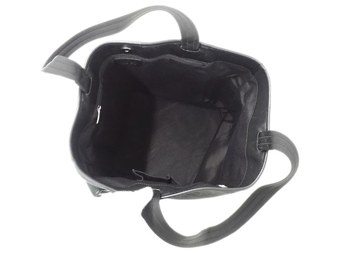 Gancini Borsa Tote Salvatore Ferragamo in tela nera Nero - vista 5